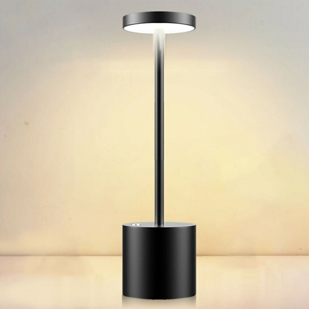 "Touch Dimmable LED Table Lamp with Rechargeable Battery - Indoor/Outdoor USB Lighting"