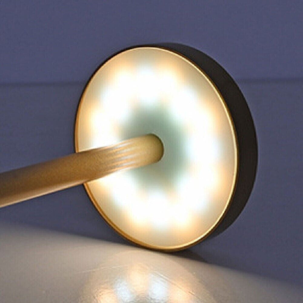 "Touch Dimmable LED Table Lamp with Rechargeable Battery - Indoor/Outdoor USB Lighting"