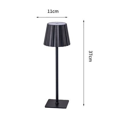 "Touch Dimmable LED Table Lamp with Rechargeable Battery - Indoor/Outdoor USB Lighting"
