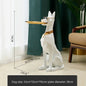 "Stunning Nordic Art Doberman Dog Statue - Large Resin Sculpture for Elegant Living Room Decor"