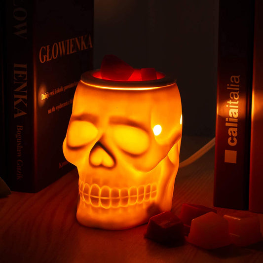 Resurgent Skull Ceramic Electric Wax Warmer - Halloween Collection