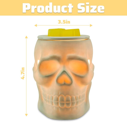 Resurgent Skull Ceramic Electric Wax Warmer - Halloween Collection